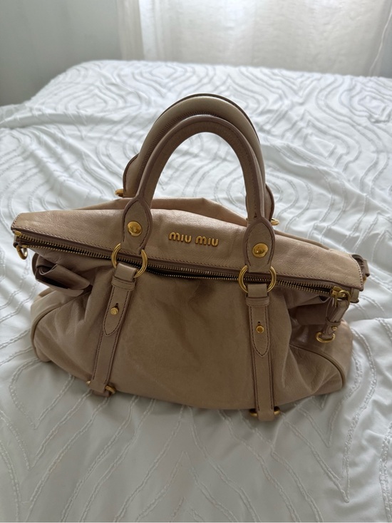 Miu Miu Handbags - Miu Miu Vitello Bow Bag